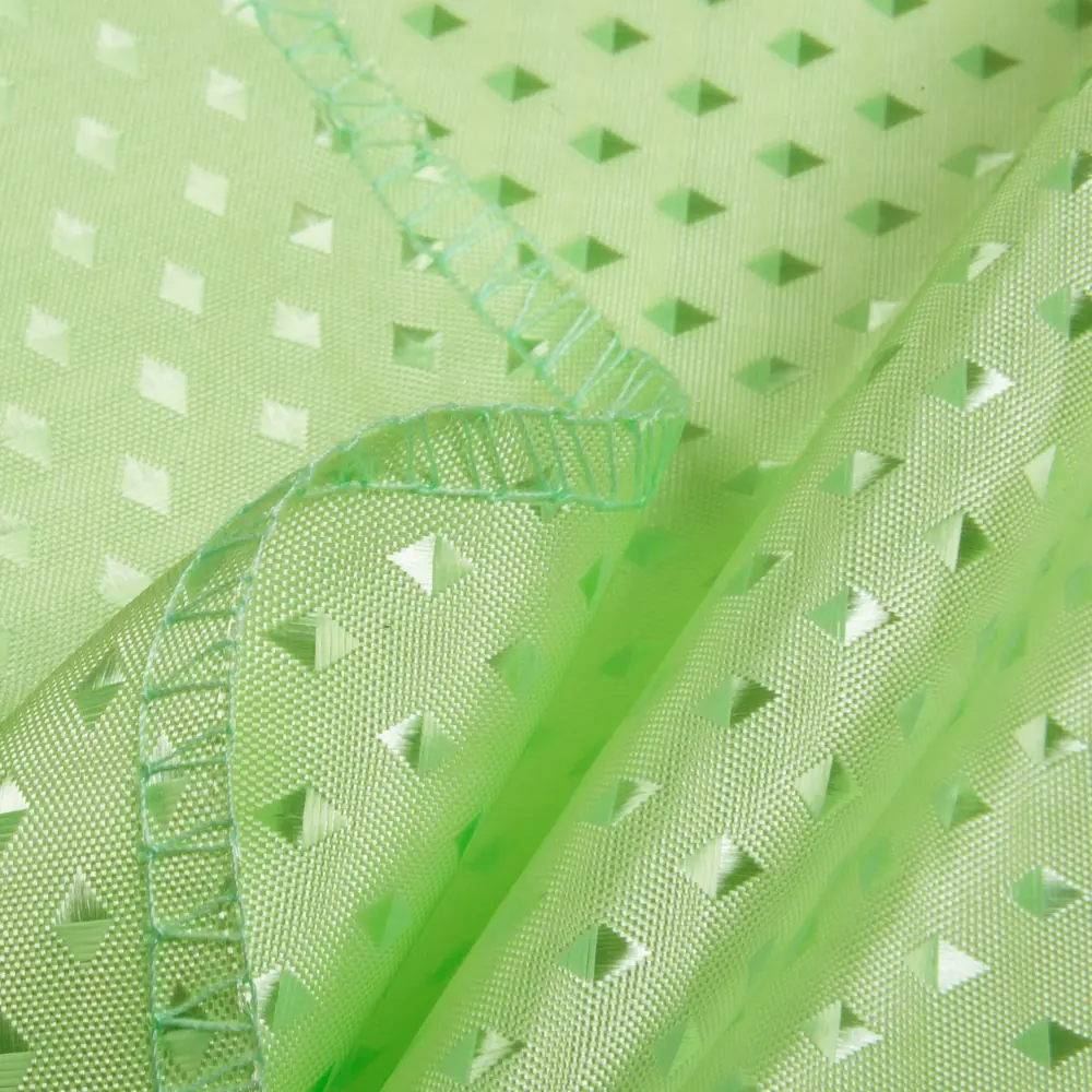 Штора для ванной комнаты «Бриллиант» 180х180 см цвет зелёный ВИЛИНА STLM-2085551 - Вид №4