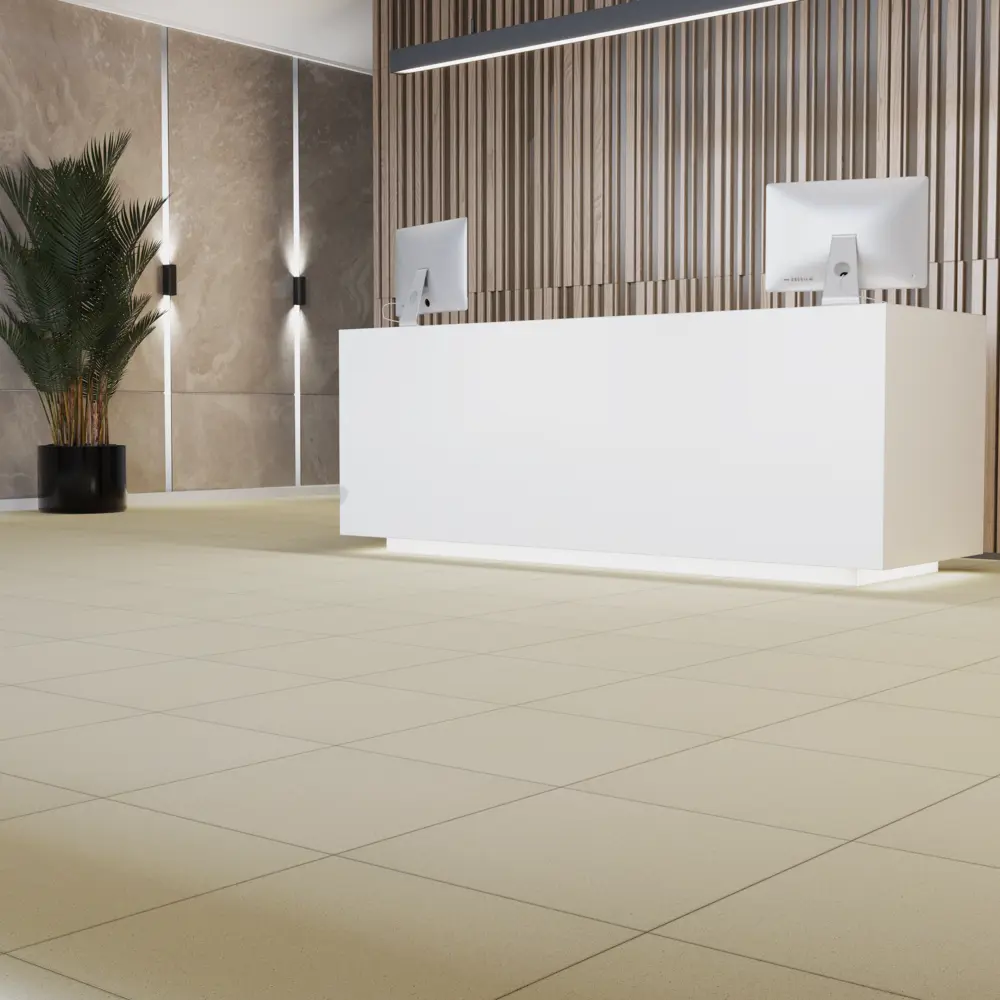 Керамогранит Quadro Decor Соль-Перец 40x40 см 1.6 м² неполированный цвет бежевый 82305781 STLM-2031016 