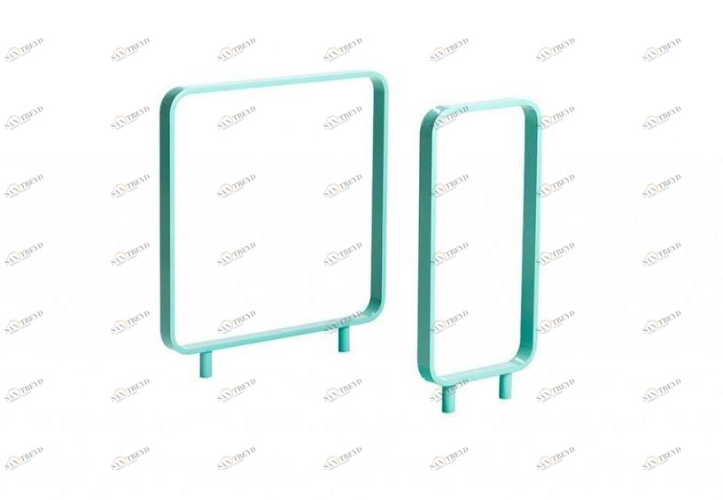 VESTRE Скамья из стали и дерева со спинкой Hvilan sun-id-1472735