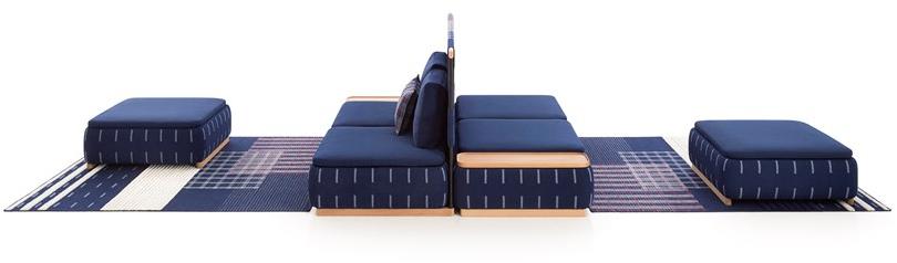 GAN Диван из ткани с высокой спинкой Lan sun-id-1366574 - Вид №3