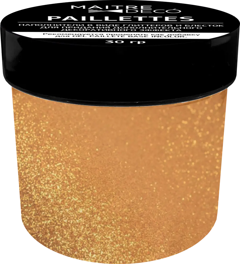 82891158 Декоративная добавка Maitre Deco «Paillettes Nacre Amber» цвет янтарь 30 г STLM-0037600