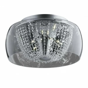 Потолочный светильник Ideal Lux Audi- PL D темный IDEAL LUX ДИЗАЙНЕРСКИЕ, AUDI-60 074001 Прозрачный;серебро