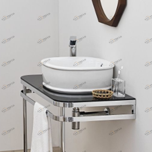 AZL003 Подвесная раковина настенная овальная ArtCeram Azuley белая