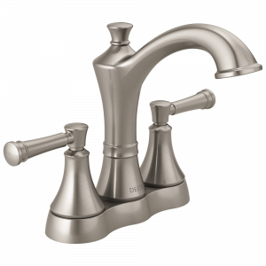 25757LF-SP Смеситель для ванной комнаты с двумя ручками Delta Faucet Valdosta Матовый никель Spotshield