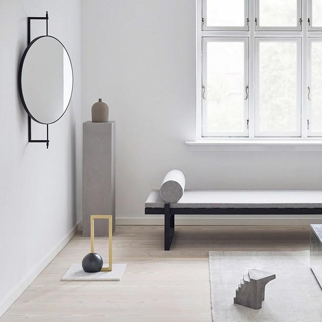 Kristina Dam Studio Двустороннее круглое настенное зеркало sun-id-1512103 - Вид №2