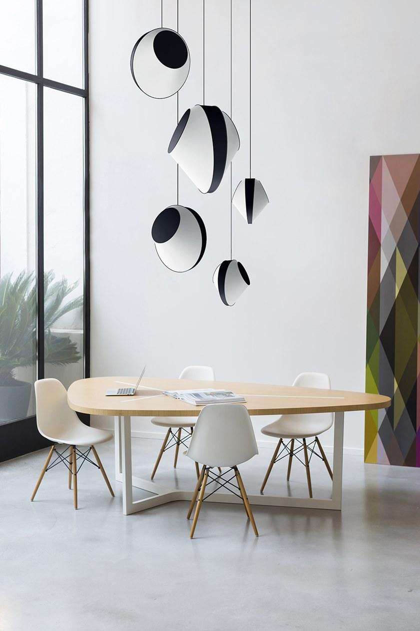 designheure Светодиодный подвесной светильник из ткани Reef sun-id-1345138 - Вид №4