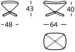 Sancal Подставка для ног из ткани с 4 спицами Tortuga sun-id-1395732 - Вид №11