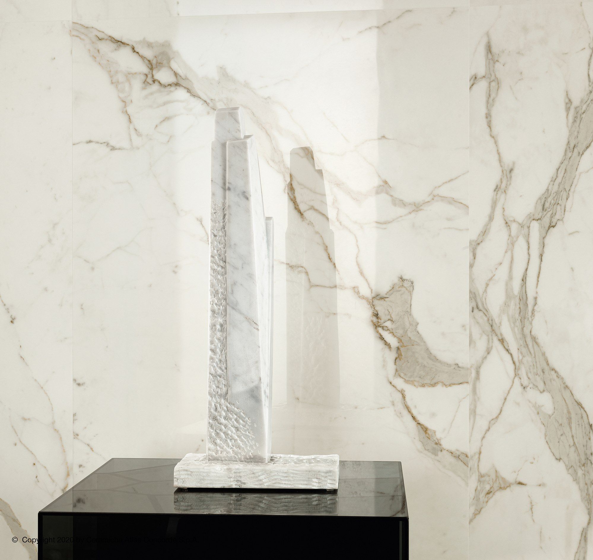 Пол из керамогранита с мраморным эффектом Atlas Concorde Marvel Shine ARCH-00045897 - Вид №11