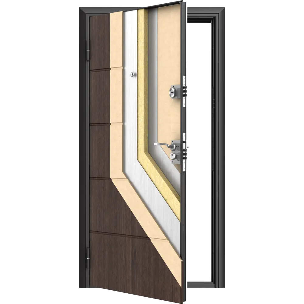 DOORHAN Оптим — металлическая входная дверь с защитой от взлома 89378091 STLM-1457149 - Вид №4