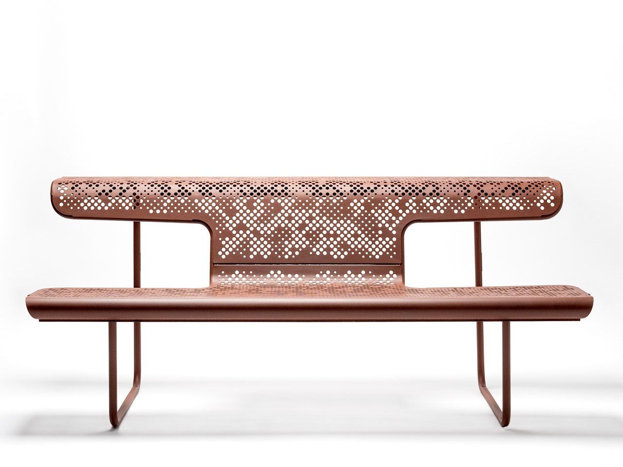 Стальная скамья со спинкой BD Barcelona EL POETA ARCH-00046896 - Вид №9