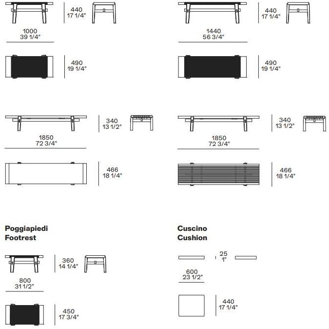 Poliform Прямоугольная консоль из фанерованной древесины Home hotel sun-id-1383670 - Вид №5