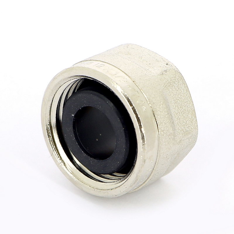Соединитель для медной трубы обжим TIEMME 12х1/2"(16) 1440005 - Вид №2