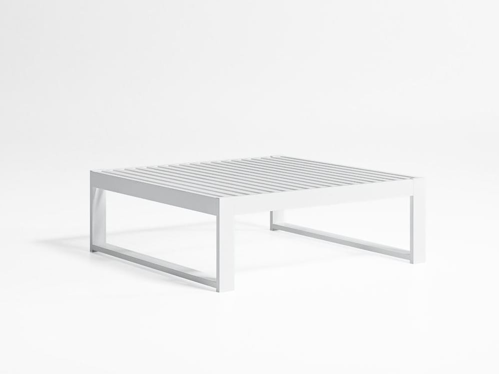 Прямоугольный алюминиевый журнальный столик GANDIABLASCO ДНК ARCH-00148261