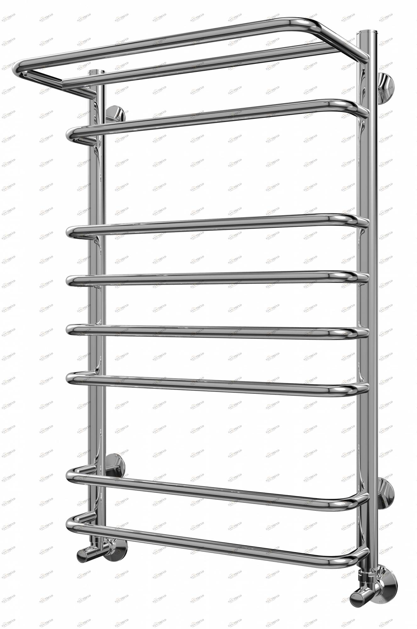 4670030723161 ЭКОНОМ Полка П8 500х796 (2+4+2) Полотенцесушитель TERMINUS Нержавеющая сталь