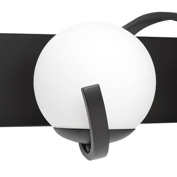 Бра со стеклянным плафоном на 2 лампы слоновая кость Globo 803627 LIGHTSTAR GLOBO 00-3931521 Белый;черный - Вид №1