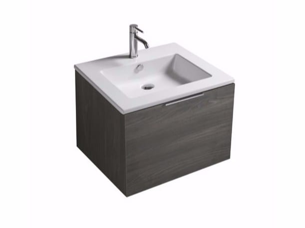 Деревянный подвесной умывальник с ящиками Galassia EDEN ARCH-00104364