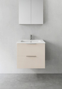 1390204 Шкаф Для Умывальника Форма Ясень Узор 600 Hafa Ясень