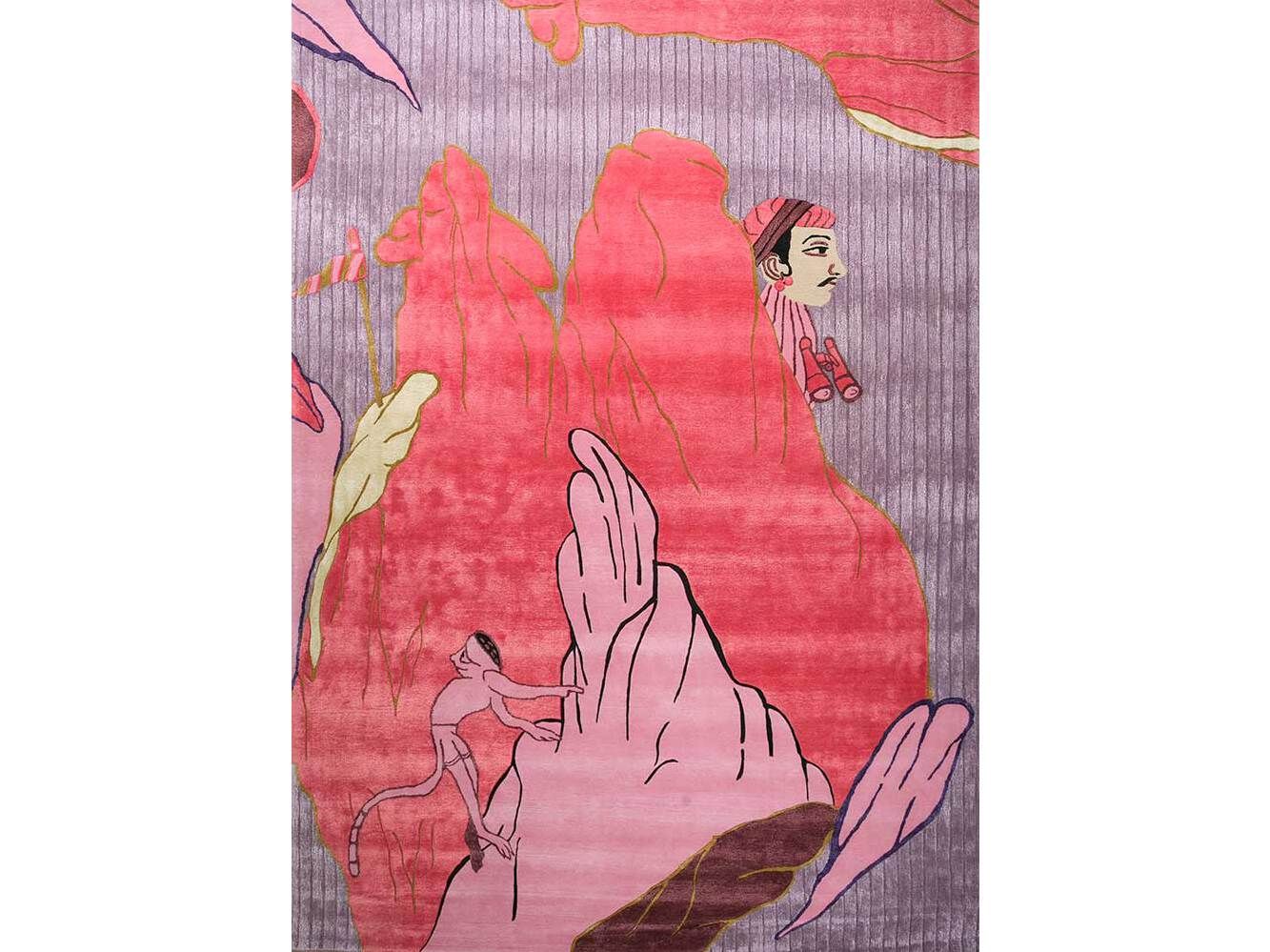 Прямоугольный шерстяной ковер ручной работы Jaipur Rugs Jaipur Wunderkammer ARCH-00078625 - Вид №1