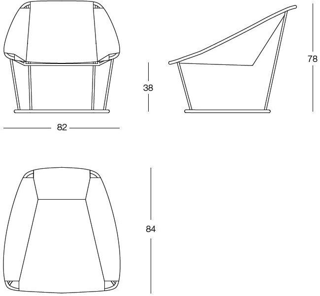arflex Кресло обитое мехом sun-id-1369919 - Вид №1