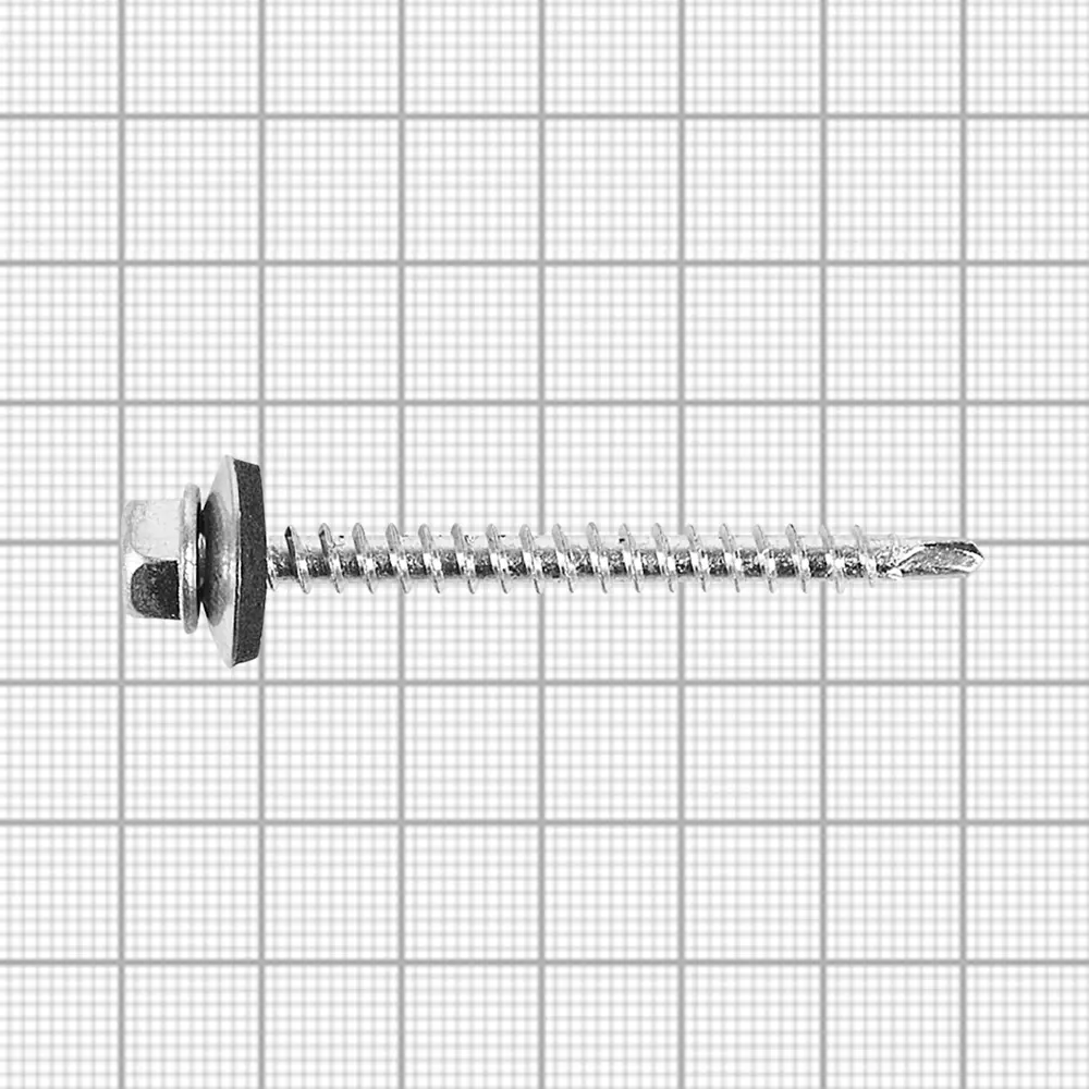 Саморезы кровельные со сверлом оцинкованные 4.8x51 мм, на вес (около 163 шт./кг) 84924258 STLM-2048006 Santreyd  - Вид №2