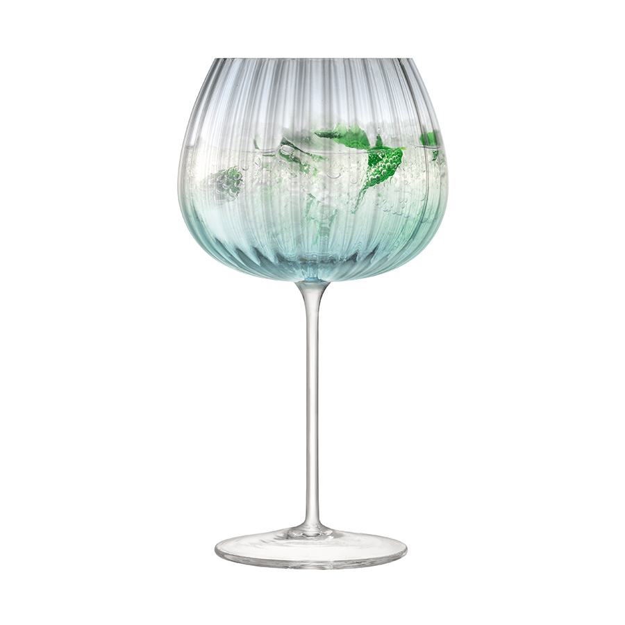 Набор из 2 круглых бокалов 650 мл зеленый-серый Dusk LSA INTERNATIONAL DUSK 00-3863317 Зеленый  - Вид №2