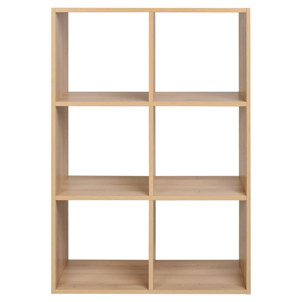 Стеллаж KONSENSA Руан 6 секций 70x104x31.7 см ЛДСП цвет дуб комано STLM-2011429 - Вид №5