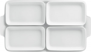 10642859 Furstenberg Менажница Furstenberg "Вагенфельд" 36см (белая) Фарфор