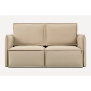 91934998 Диван Divan.ru мини Ольен 158x87x108 см вельвет цвет бежевый STLM-1349792