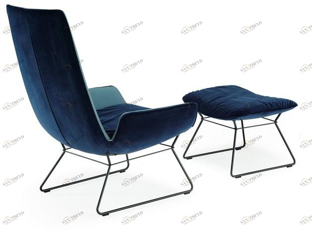 Freifrau Кресло из ткани с высокой спинкой Amelie sun-id-1466513