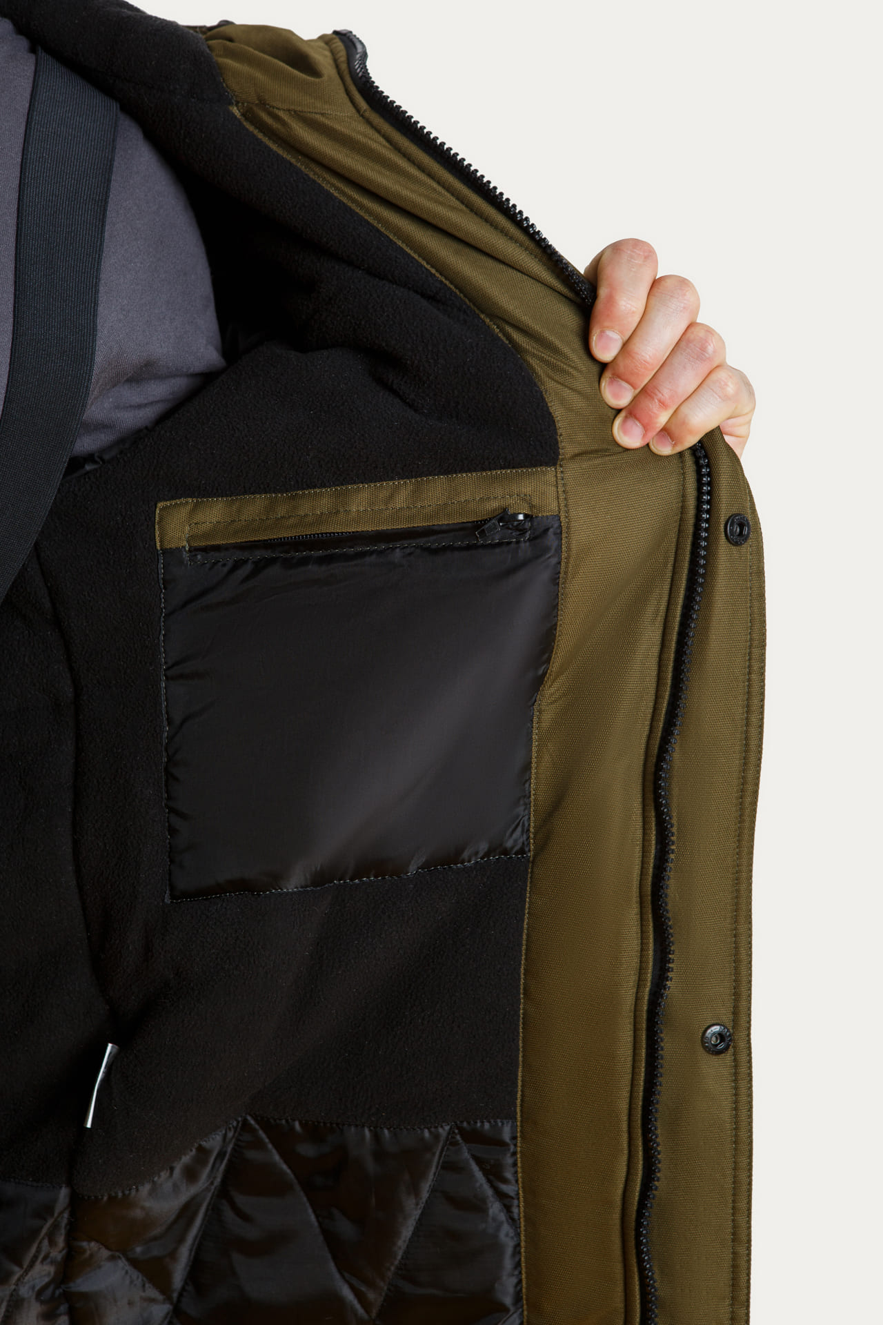 63934 Костюм  зимний хаки West Fishing  Зимняя спецодежда Santreyd  - Вид №15