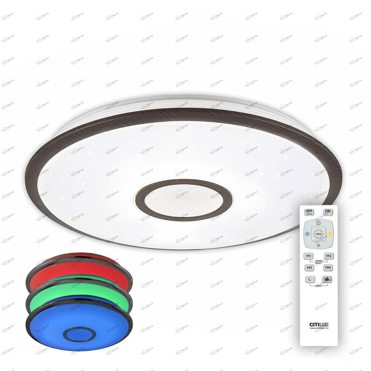 Потолочный светодиодный светильник Citilux СтарЛайт CL70365RGB CITILUX ДИЗАЙНЕРСКИЕ 276677 Белый 