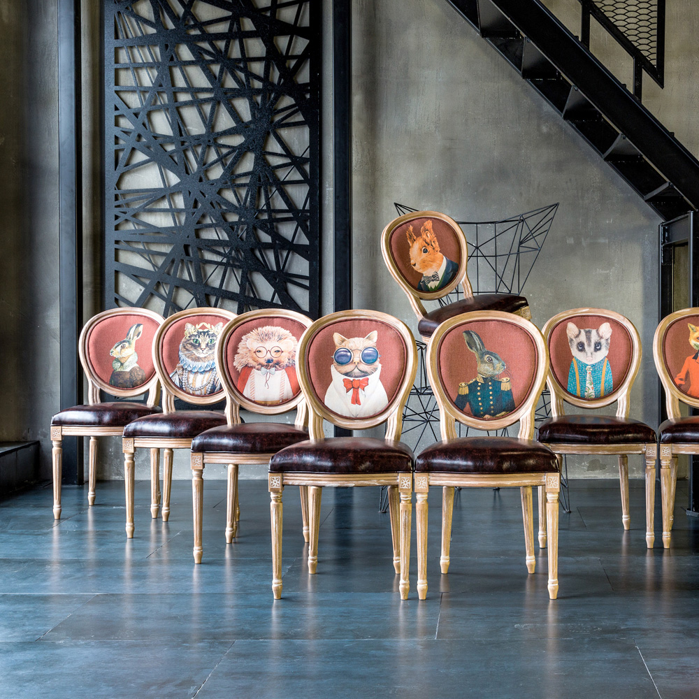 MrsCatBr Стул «Мисс Кошка», версия Шоколад Object Desire  - Вид №5