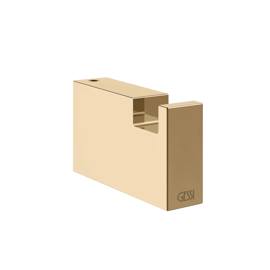 Крючок для халата 20921 735 Gessi Rettangolo k ТЕПЛАЯ БРОНЗА PVD 20921735