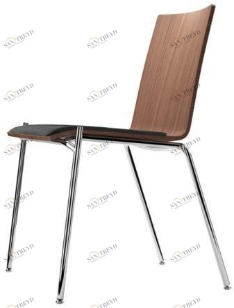 Thonet Штабелируемый стул из фанеры со встроенной подушкой S 160 sun-id-1393590