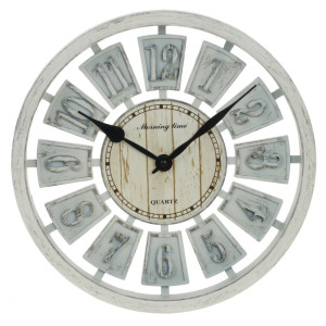 90360940 Часы настенные декоративные 30х3.5х30 см 769986 STLM-0200658 TIANQIN ARTS AND CRAFTS