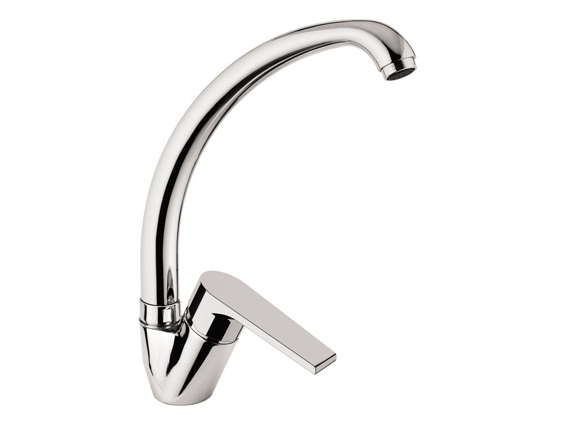 Смеситель для кухни из хромированной латуни Rubinetterie Mariani ARCH-00056009 - Вид №1