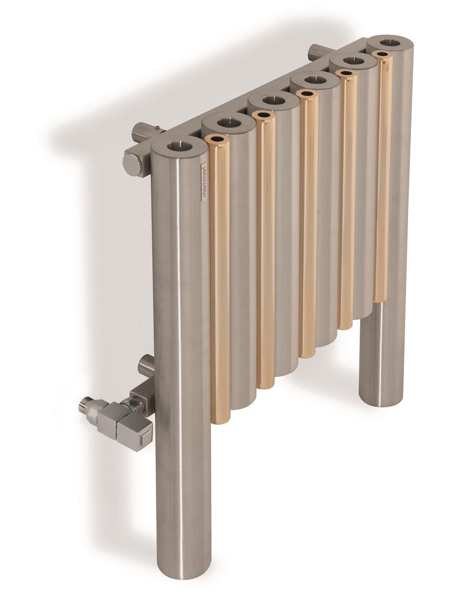 Радиатор Hammam MIMOSA Aluminium radiator комбинированный; электрический или водяной Алюминий  - Вид №6