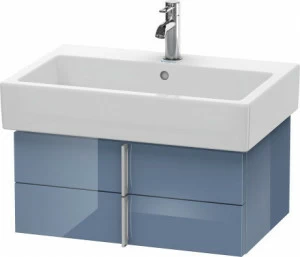 VE620504747 Vero Тумбочка подвесная Каменно-синий глянцевый лак