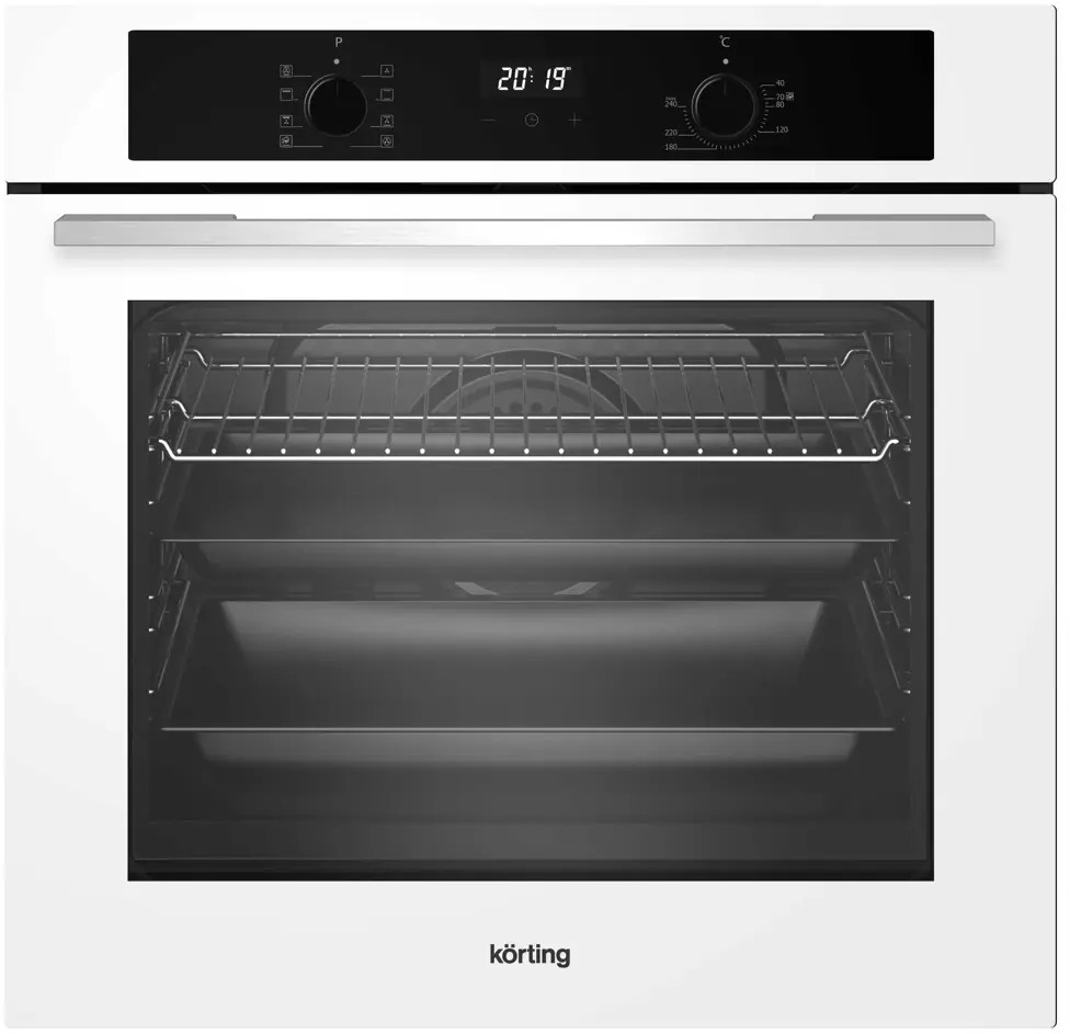 90208018 Духовой шкаф 59.5x58.2x59.5 см KORTING цвет белый, OKB 691 CSGW STLM-0132900