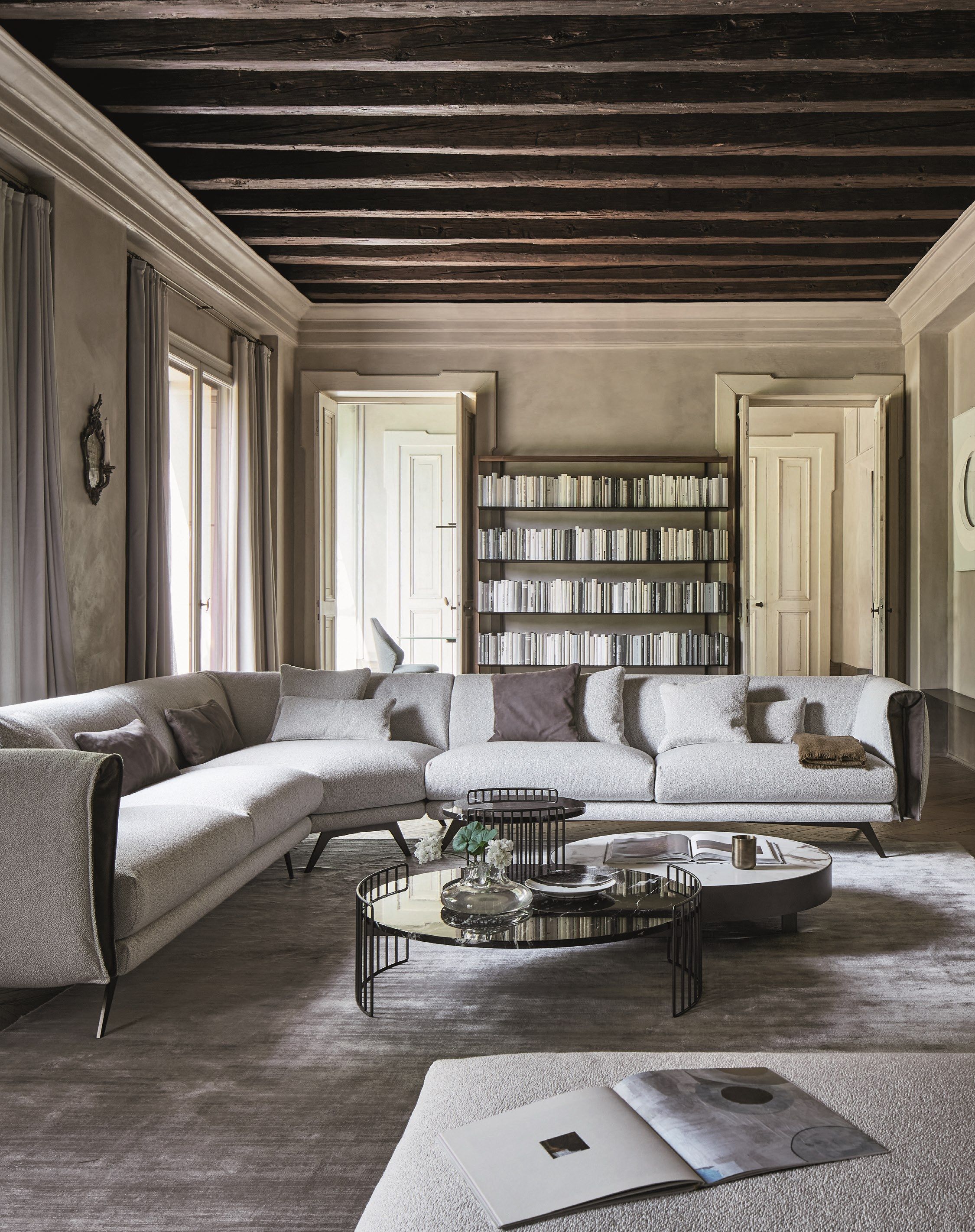 3-местный тканевый диван BONALDO Saddle ARCH-00087925 - Вид №2