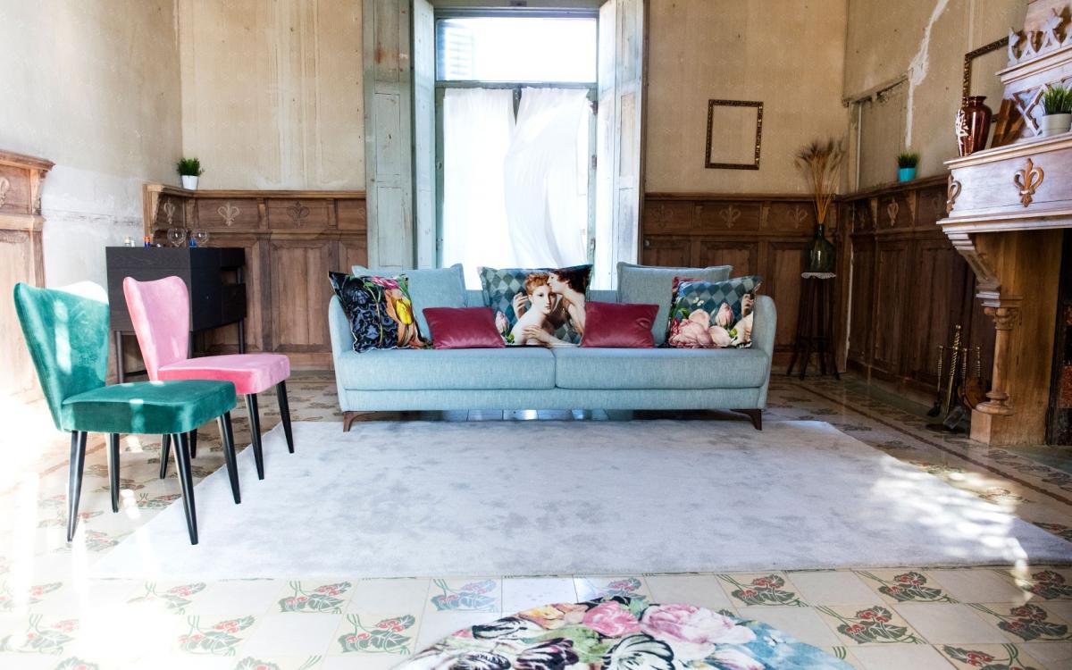 066984 Прямой диван Fama Nadine Santreyd  - Вид №3