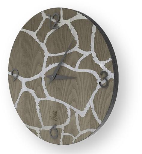 LIGNIS® Настенные часы из инкрустированного дерева Dolcevita animalier 10.010 / 10.088 - Вид №1