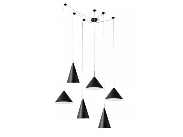 Регулируемая металлическая подвесная лампа Miloox SAMOI 6 ARCH-00019923