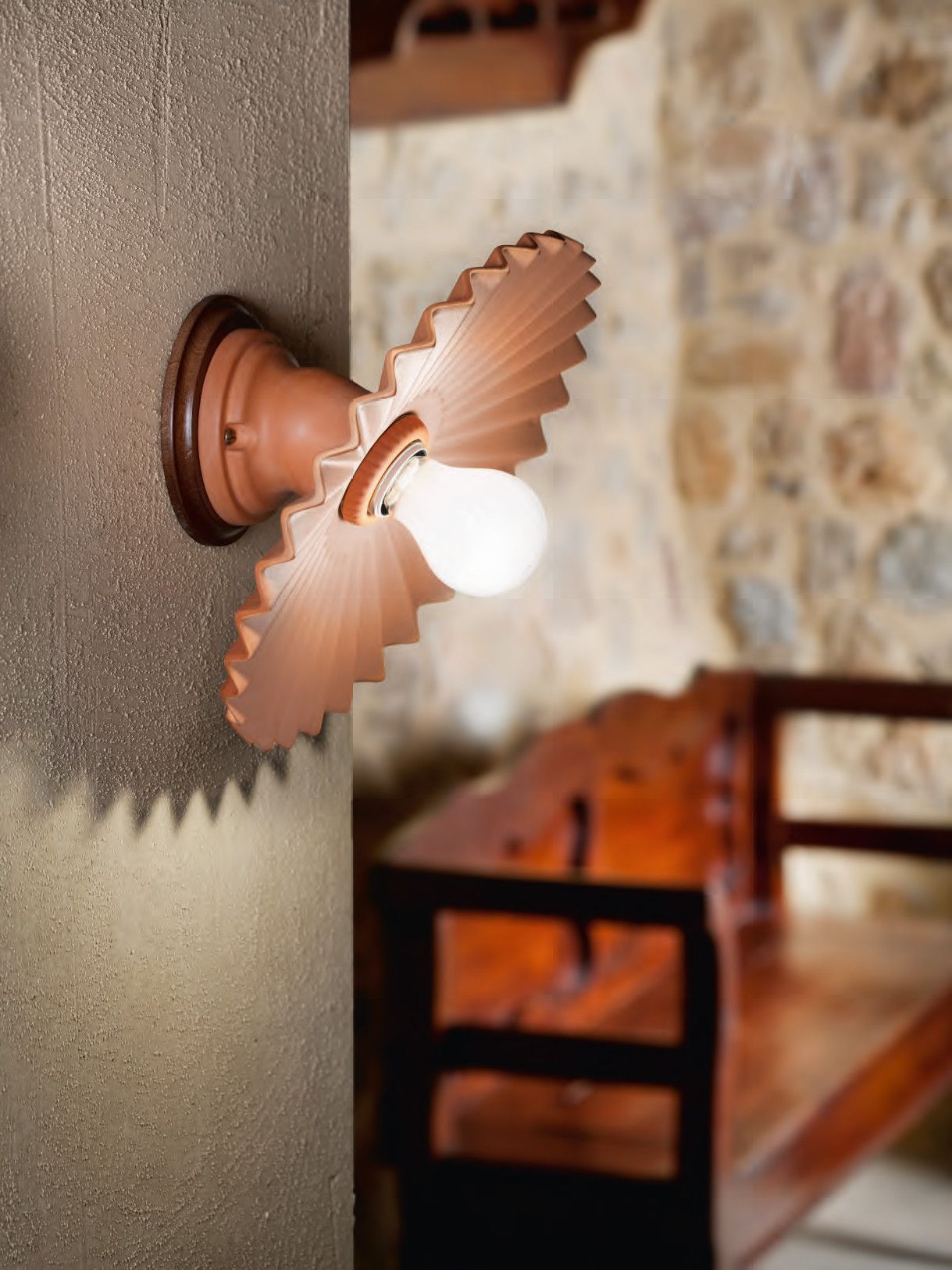 Настенный светильник с фиксированной рукояткой Aldo Bernardi вытяжки ARCH-00039379 - Вид №1