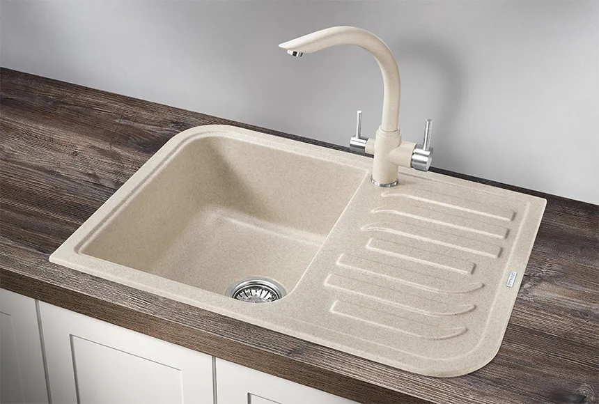 7001, ПИРИТ, кухонная мойка, кварц GRANULA 7001-ST119