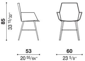 ACERBIS Кожаное кресло с подлокотниками sun-id-1487855 - Вид №5