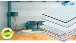 UPONOR Полы с подогревом с самофиксацией