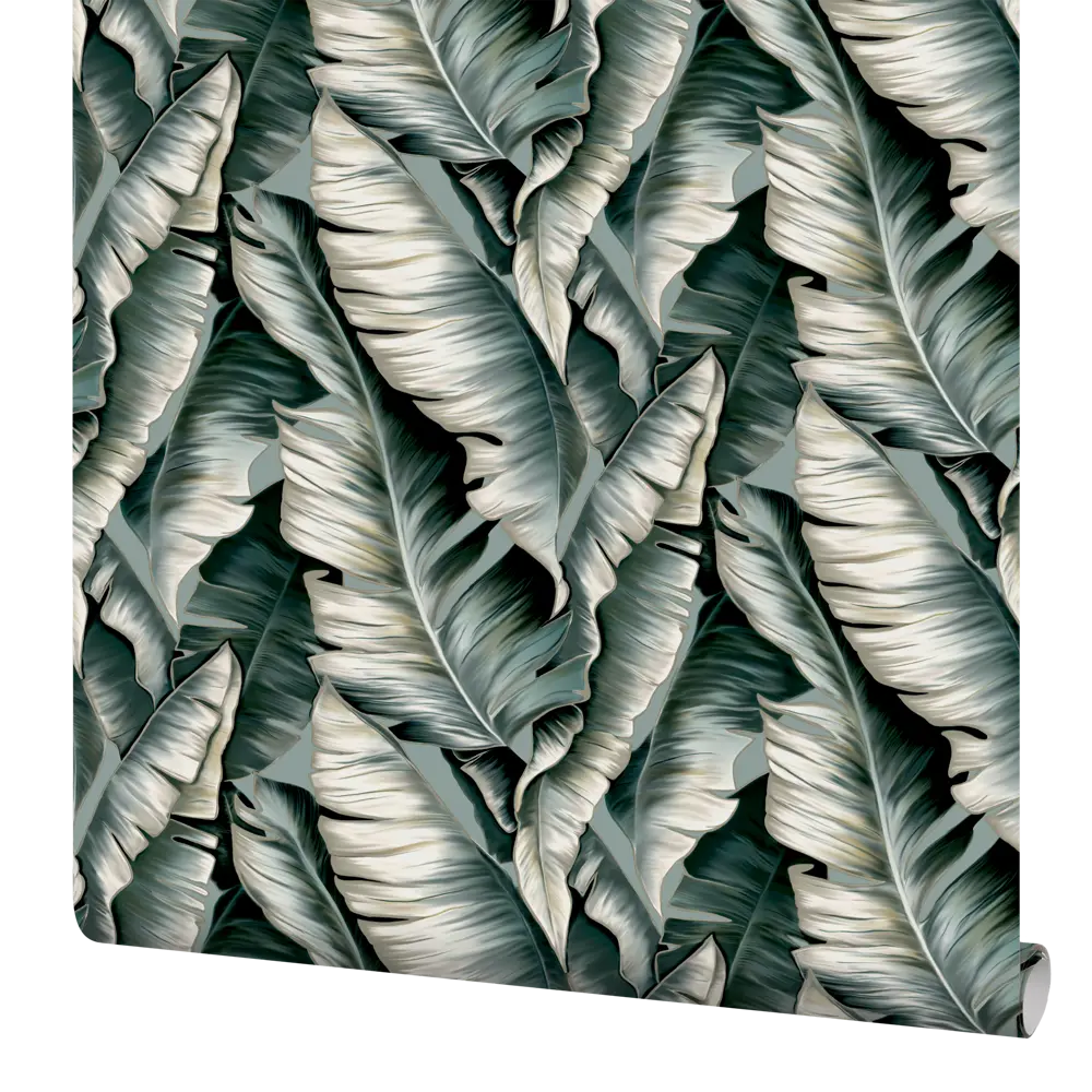 Обои флизелиновые Erismann Santiago зеленые 1.06 м ЭР60430-06 STLM-2064550