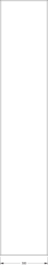 BY 0253 Зеркало с фацетом 5 mm EVOFORM Standard - Вид №1