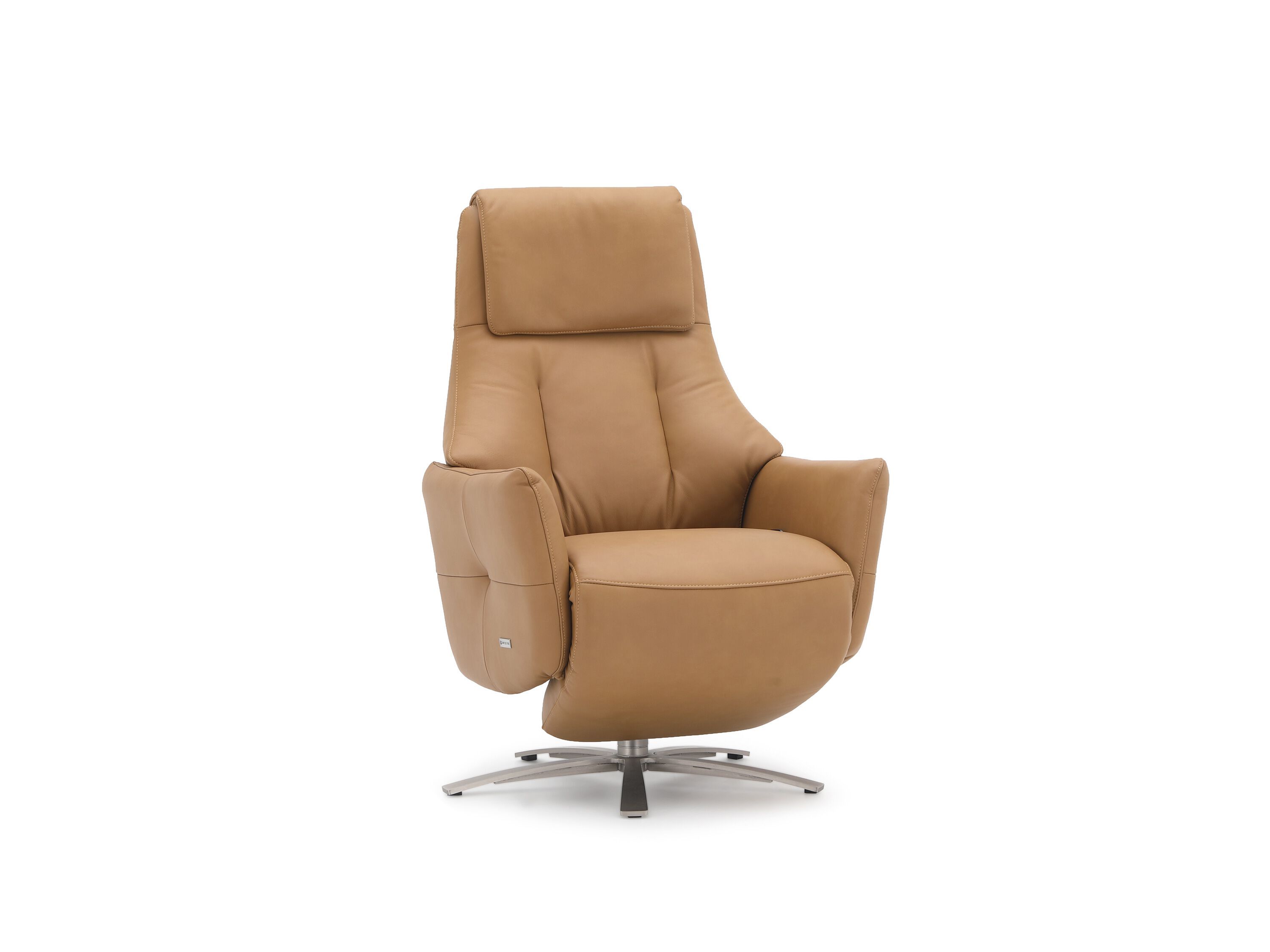 Кожаное вращающееся кресло с электрическим движением CAMPO DE' FIORI AURORA ARCH-00004993